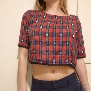 Wildflower crop top